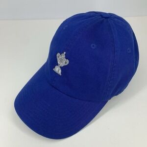 PGA Championship Trophy Hat Golf Blue Adjustable Strapback AHead Baseball Cap